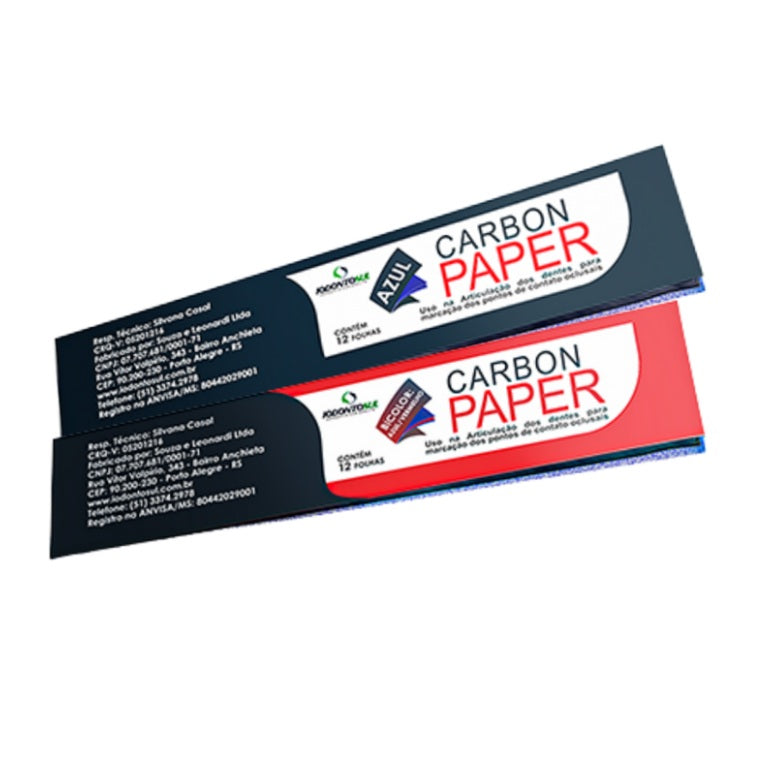 Papel Carbono para Articulação Azul - Iodontosul