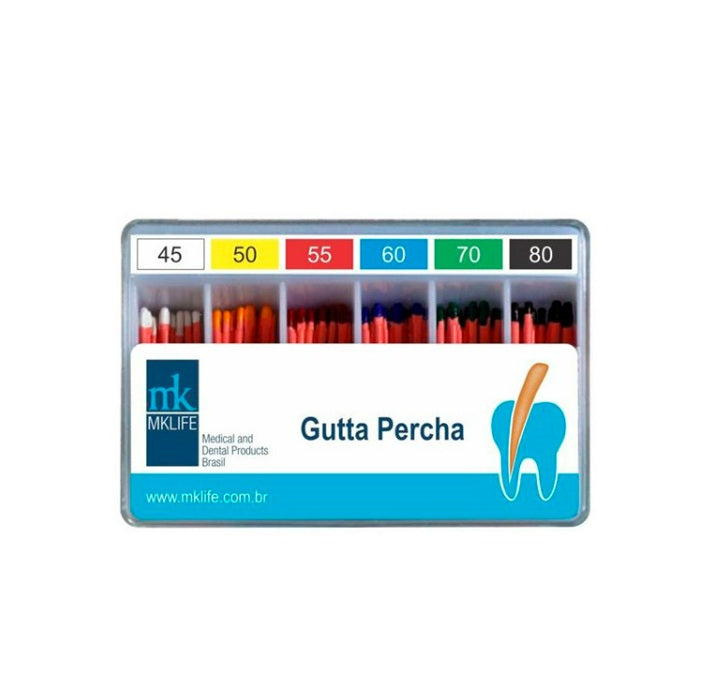 Cone de Gutta Percha Principal/Standard - Mk Life