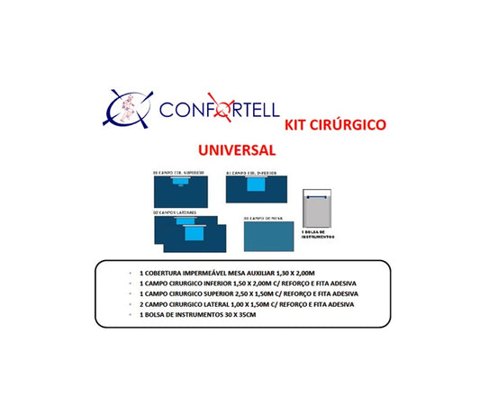 KIT CIRURGICO GERAL DESCARTÁVEL IV - CONFORTELL