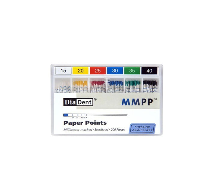 Ponta de Papel Absorvente Manual Buck - Diadent