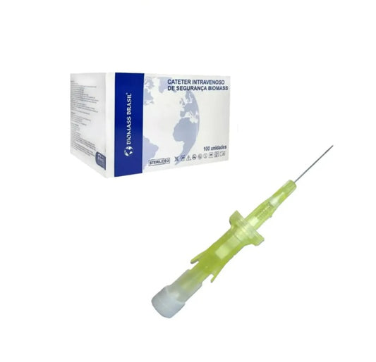 Cateter Intravenoso de Segurança 24G - Biomass