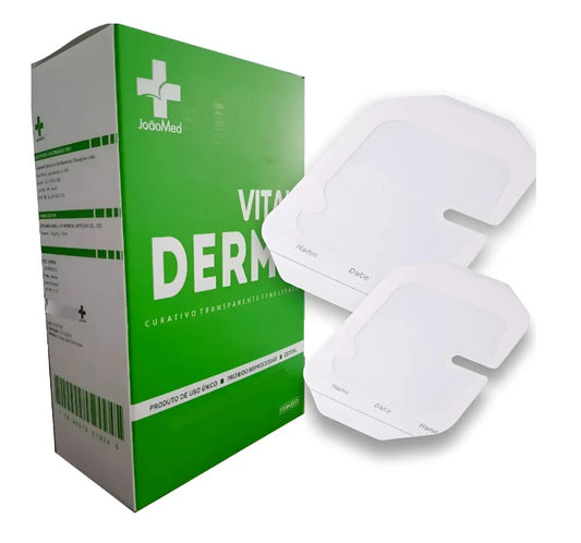 Curativo Transparente Fenestrado 10cm X 12cm - Vital Derme