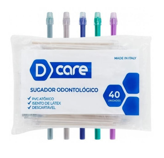 Sugador Descartável Atóxico - D Care