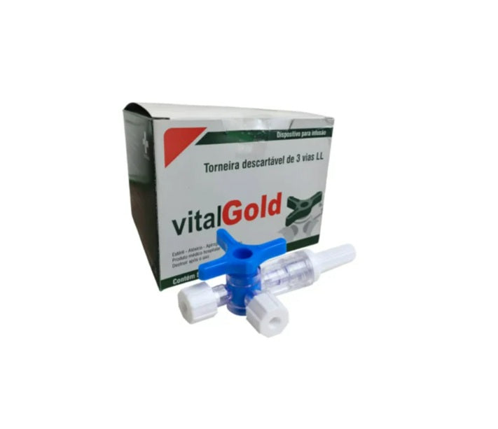 Torneira 3 Vias - Vitalgold