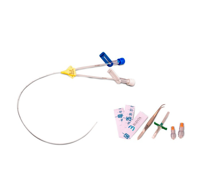 Cateter Picc Duplo Lúmen 4,0fr X 60cm Poliuretano - Blenta