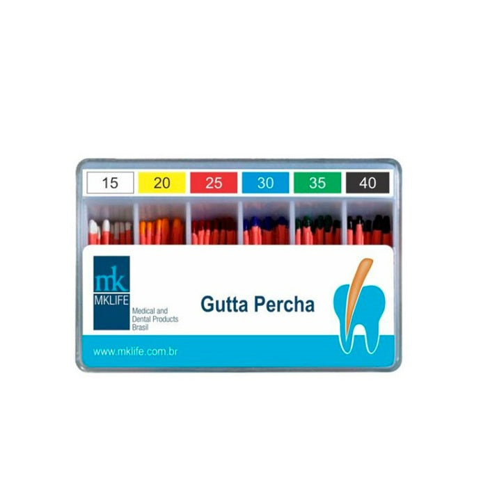Cone de Gutta Percha Principal/Standard - Mk Life
