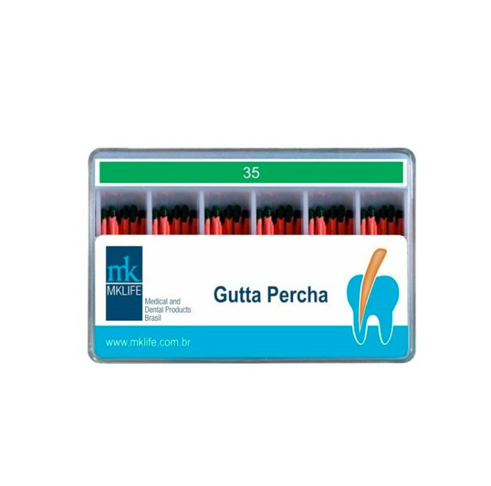 Cone de Gutta Percha Principal/Standard - Mk Life