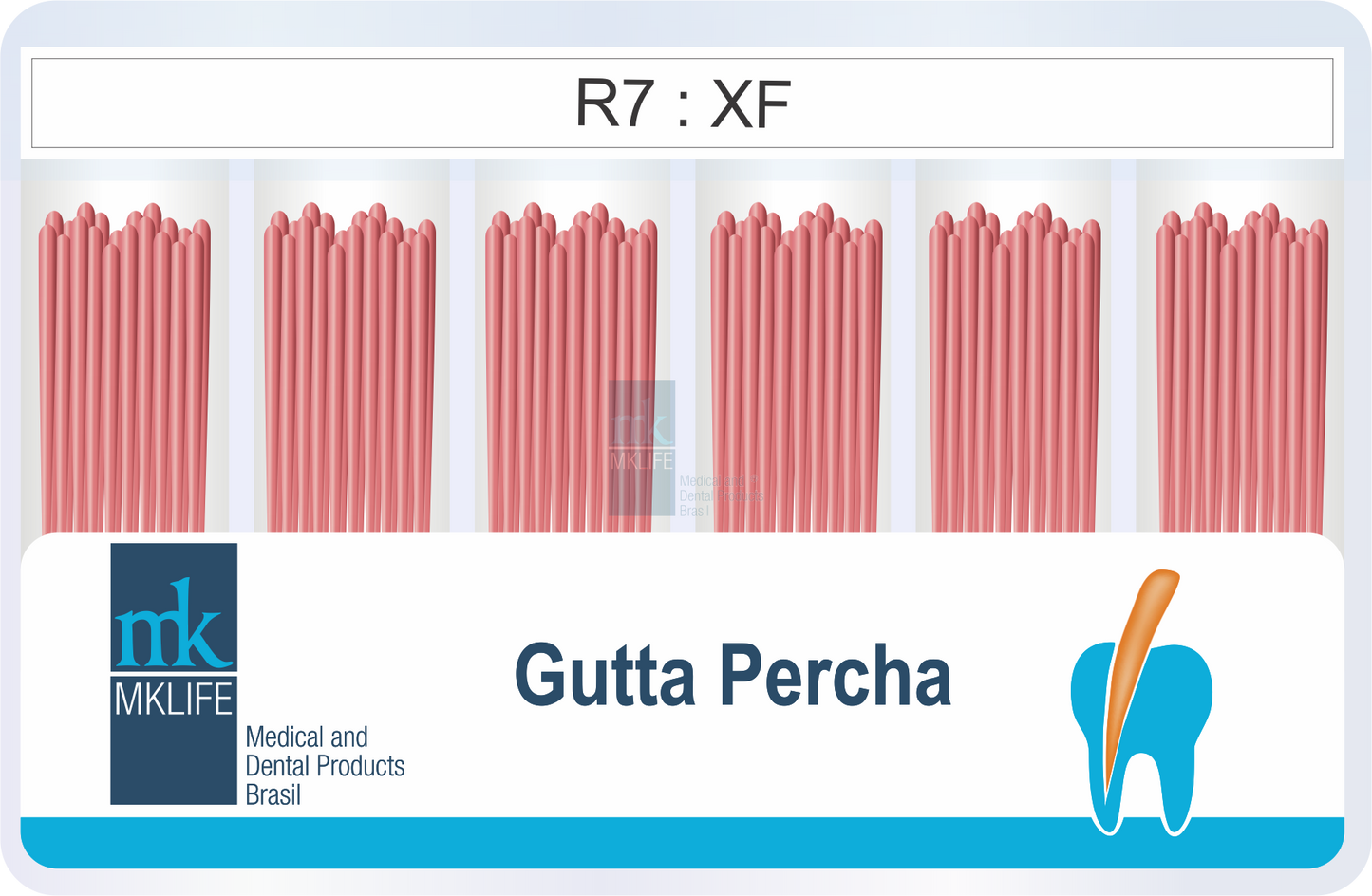Cone de Gutta Percha Acessório R7, R8 e RS - Mk Life