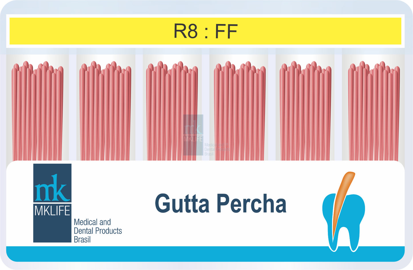 Cone de Gutta Percha Acessório R7, R8 e RS - Mk Life