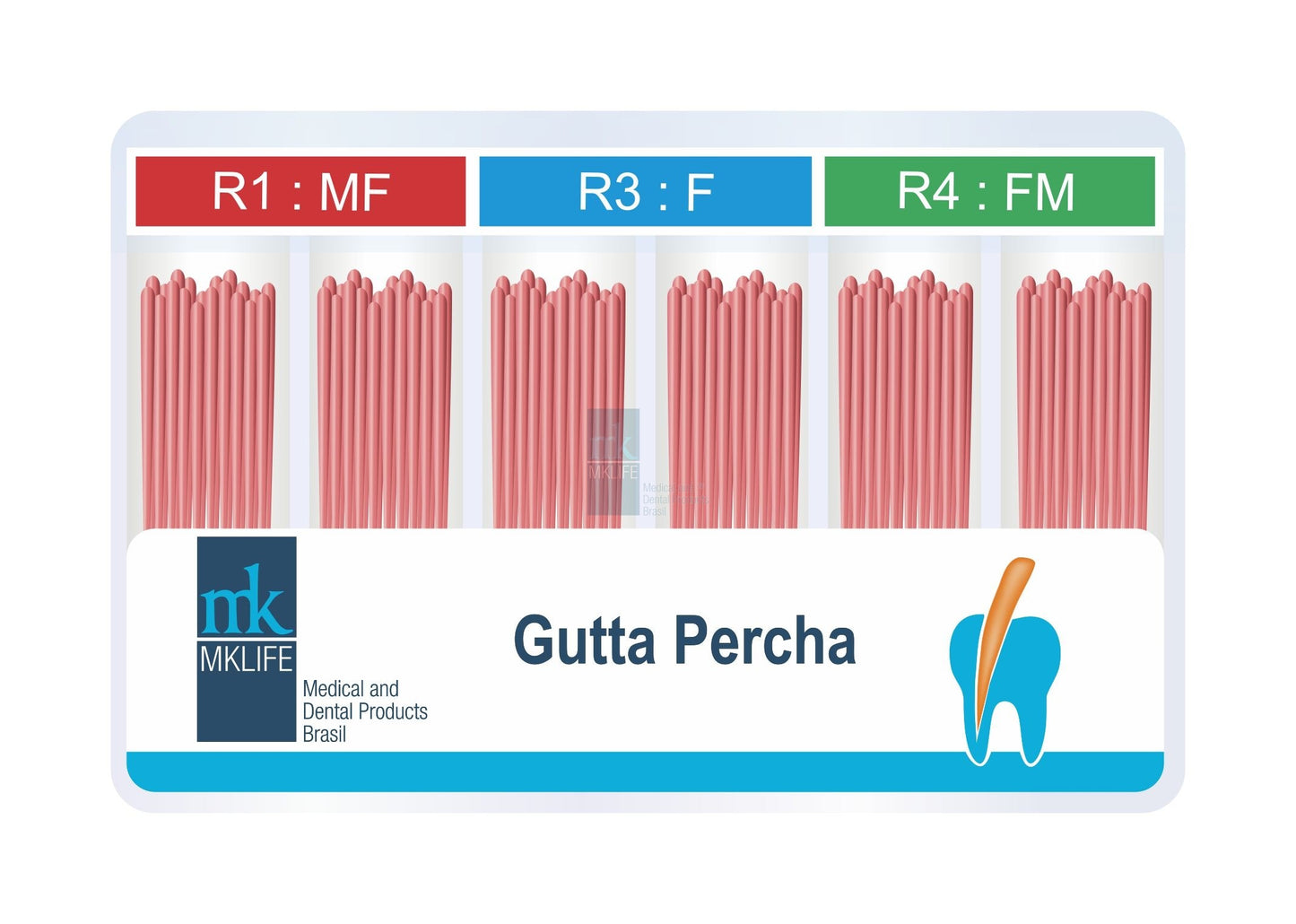 Cone de Gutta Percha Acessório R7, R8 e RS - Mk Life
