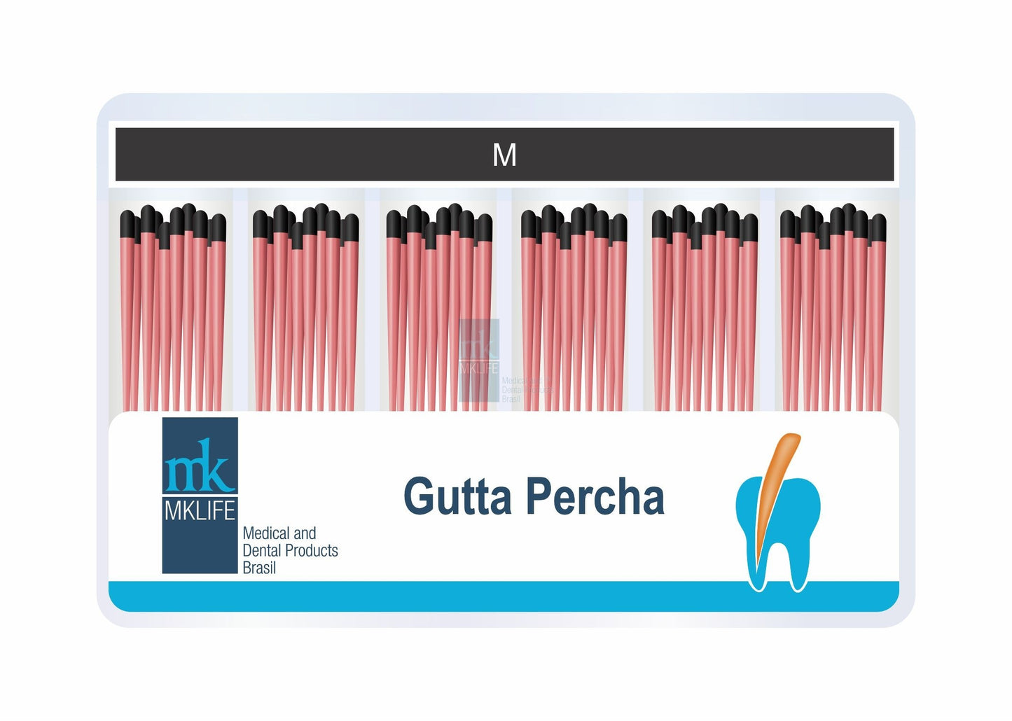 Cone de Gutta Percha Microtipped FM, F, MF, M - Mk Life