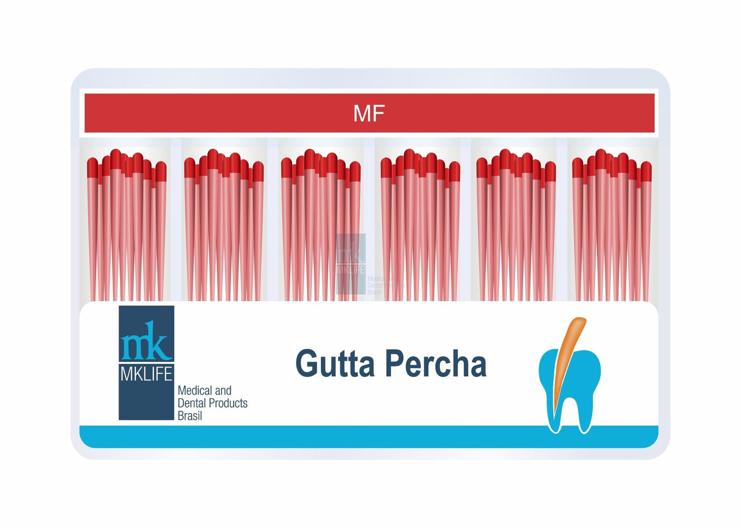 Cone de Gutta Percha Microtipped FM, F, MF, M - Mk Life