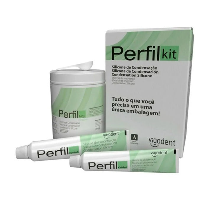 Silicone De Condensação Perfil Kit - Vigodent