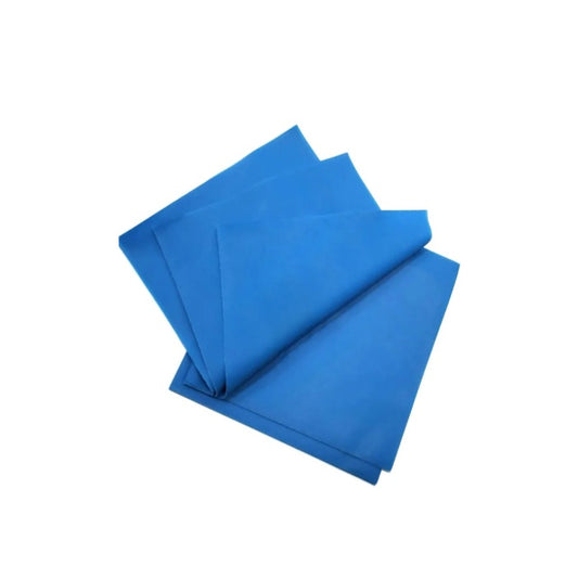 Lençol de Borracha 127 X 127mm Azul - Mk Life