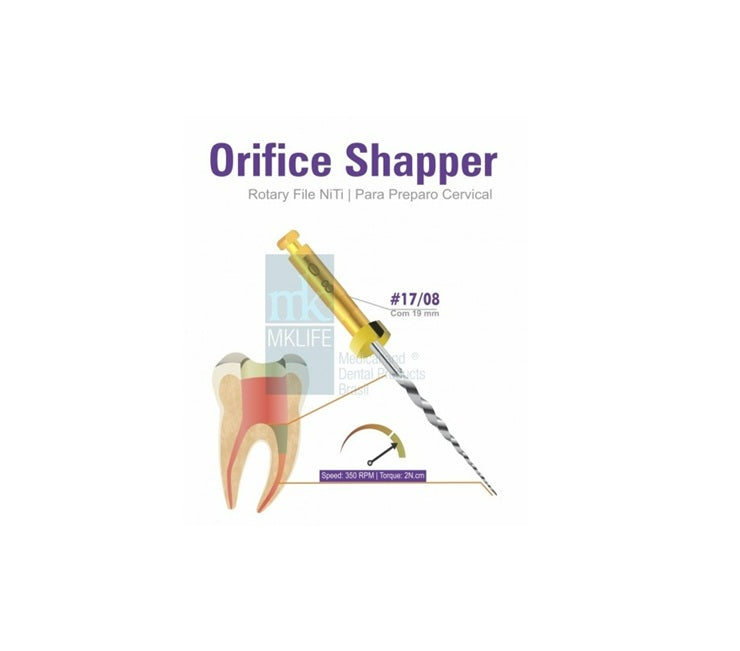 Lima Rotatória Orifice Shapper - MK Life